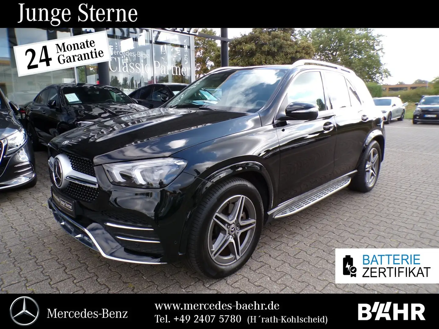 Mercedes-Benz GLE 350 GLE 350 de 4M AMG/MBUX/LED/360°/Head-Up/Pano/20" Schwarz - 1