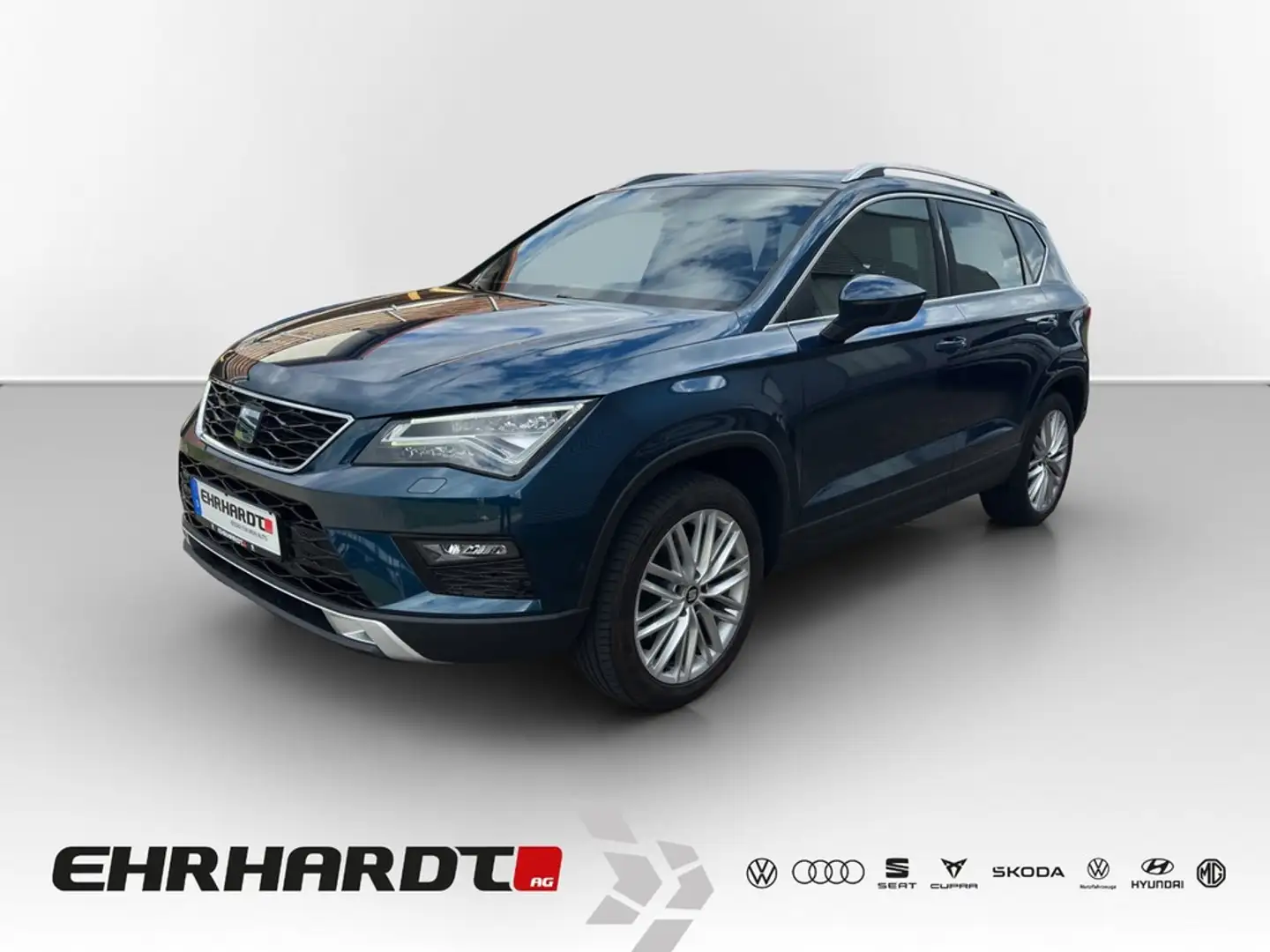 SEAT Ateca 2.0 TSI DSG 4Drive Xcellence NAVI*LED*BEH.FRONT... Blauw - 1