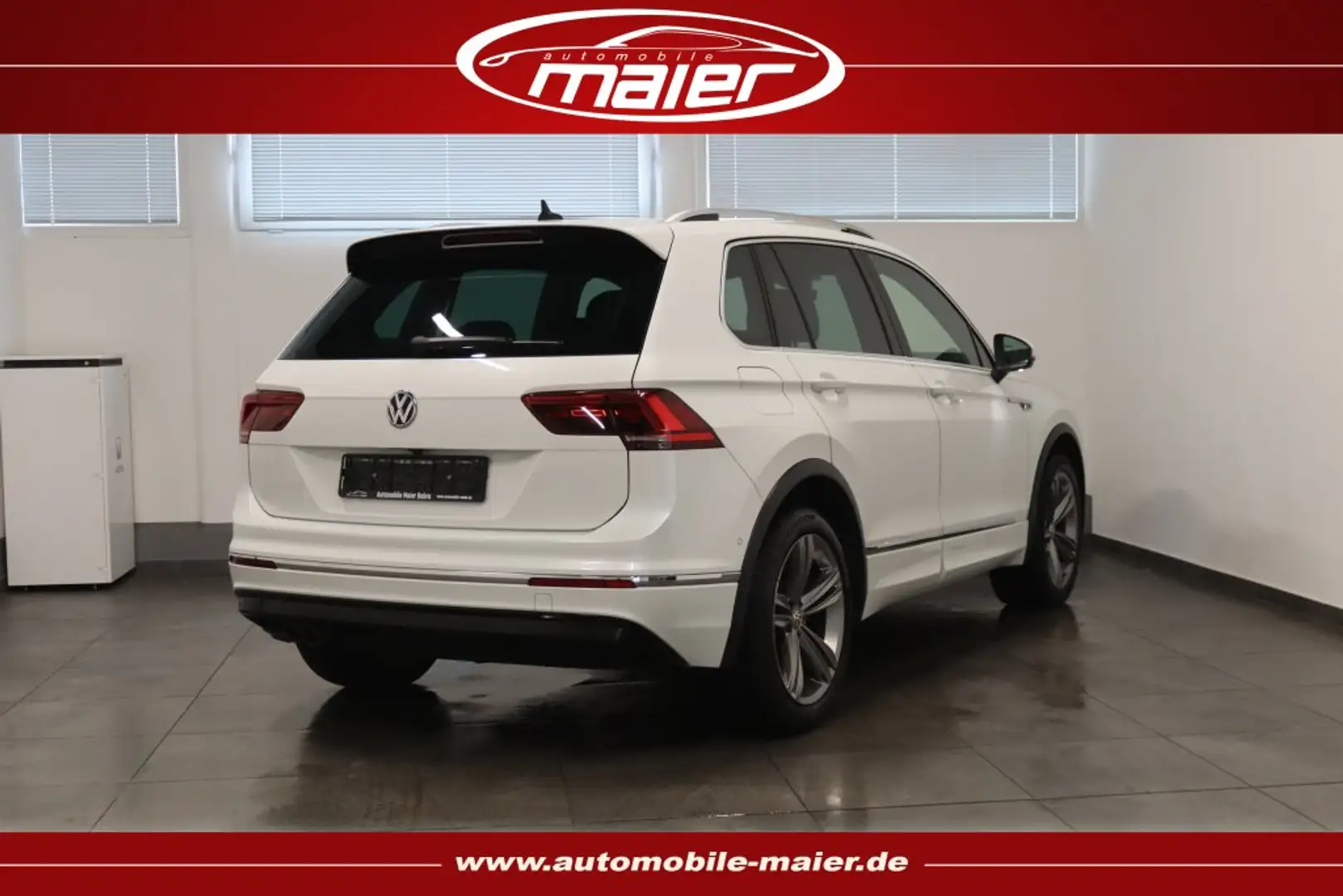 Volkswagen Tiguan 2.0 TDI R-Line-VIRT-NAV-ACC-LED-SHZ-STDHZ White - 2