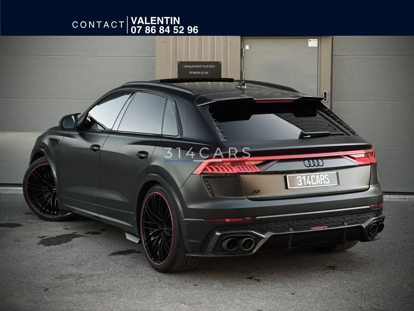 Audi Q8 R ABT Quattro 4.0 V8 740 BiTFSI mHEV Noir - 2