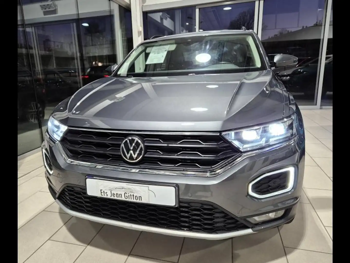 Volkswagen T-Roc 1.0 TSI 110 BVM6  ACTIVE Gris - 2