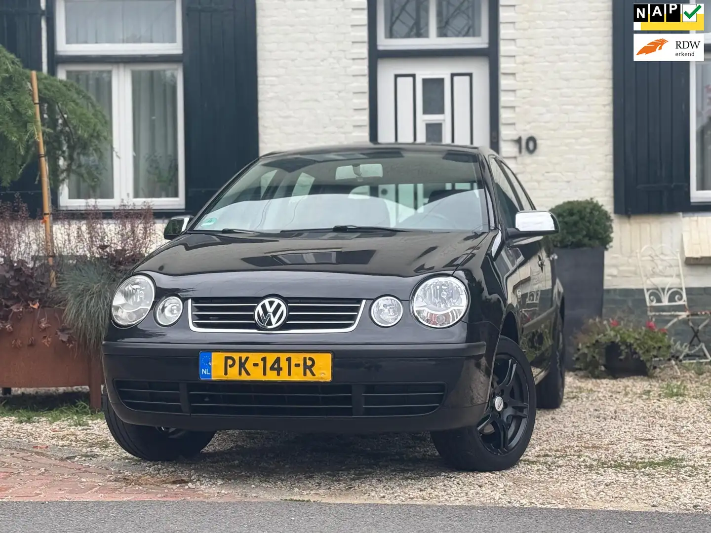 Volkswagen Polo 1.2|Airco|Elek-ramen|5DRS| Noir - 1
