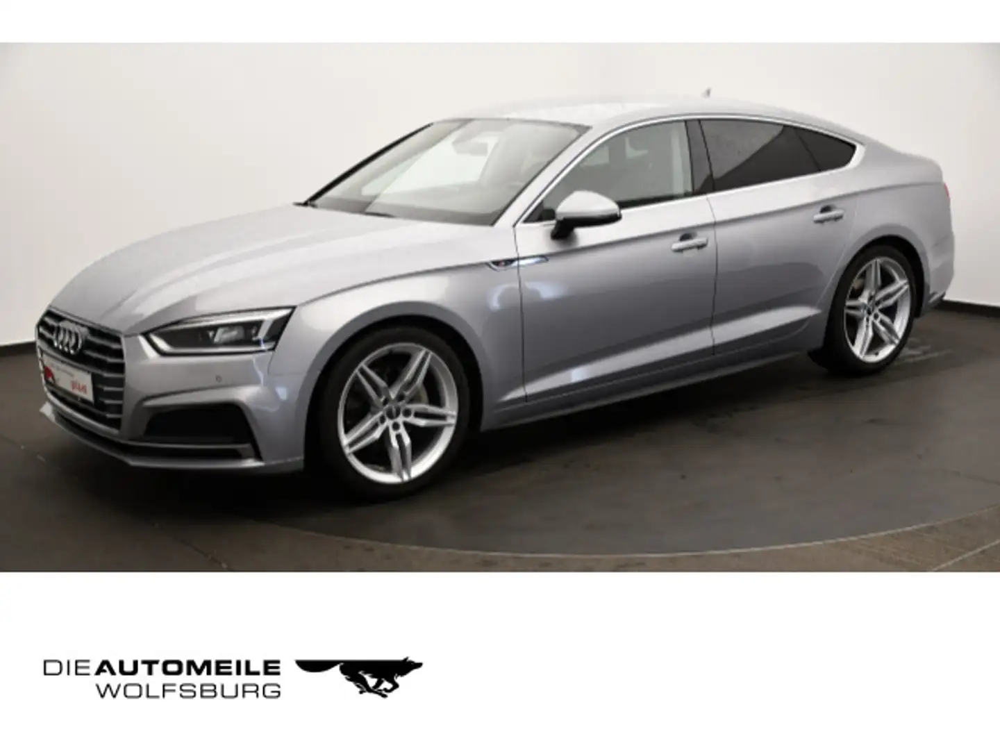 Audi A5 40 TDI S tronic sport S-Line/LEDER/ Ezüst - 1
