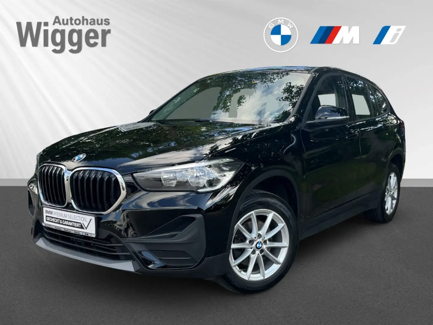 BMW X1 sDrive 18i Advantage/AHK/DAB/SHZ/Keyless Entry Schwarz - 1