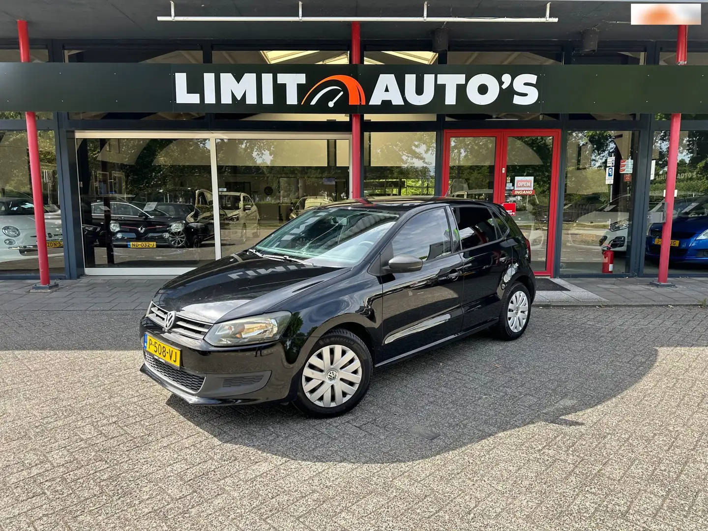Volkswagen Polo 1.2 Easyline Airco/Cruise/El.ramen/5drs/Apk Schwarz - 1