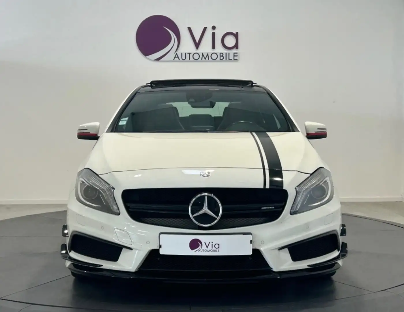 Mercedes-Benz A 45 AMG 45 AMG 4-Matic Speedshift DCT Blanc - 2