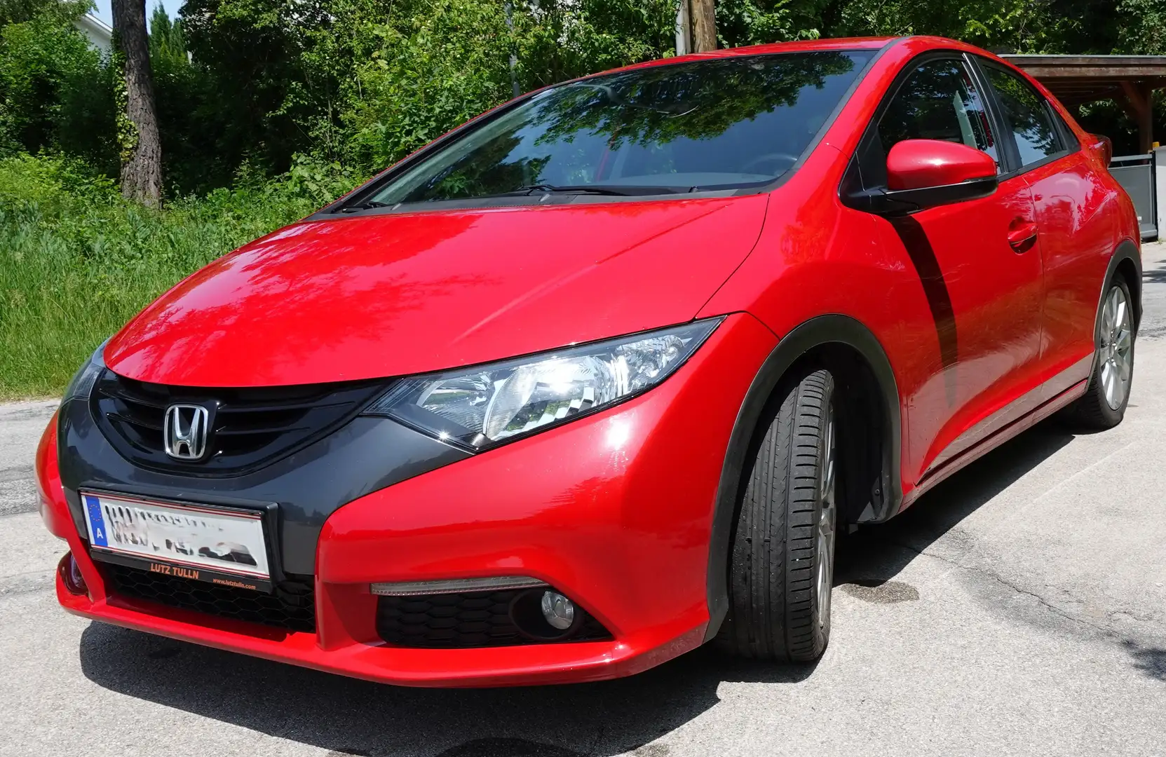 Honda Civic Honda Civic 1,4-VTEC Sport Klein-/ Kompaktwagen Rot - 2