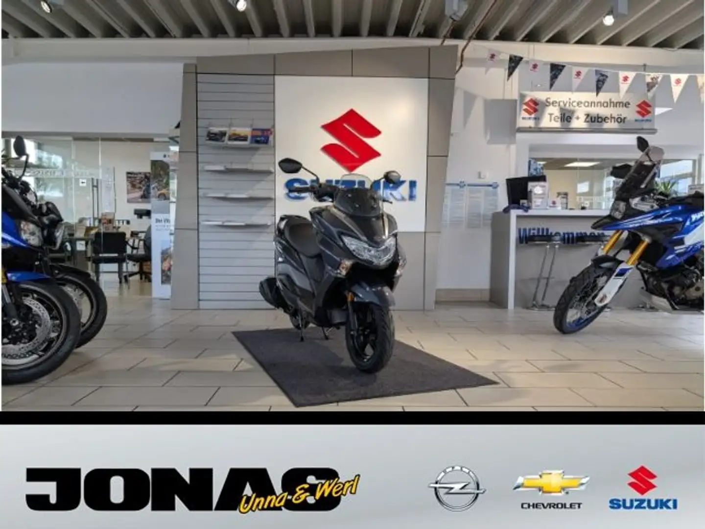 Suzuki Burgman 125 EX in Menden bei Jonas Sofort Verfüg Grau - 2
