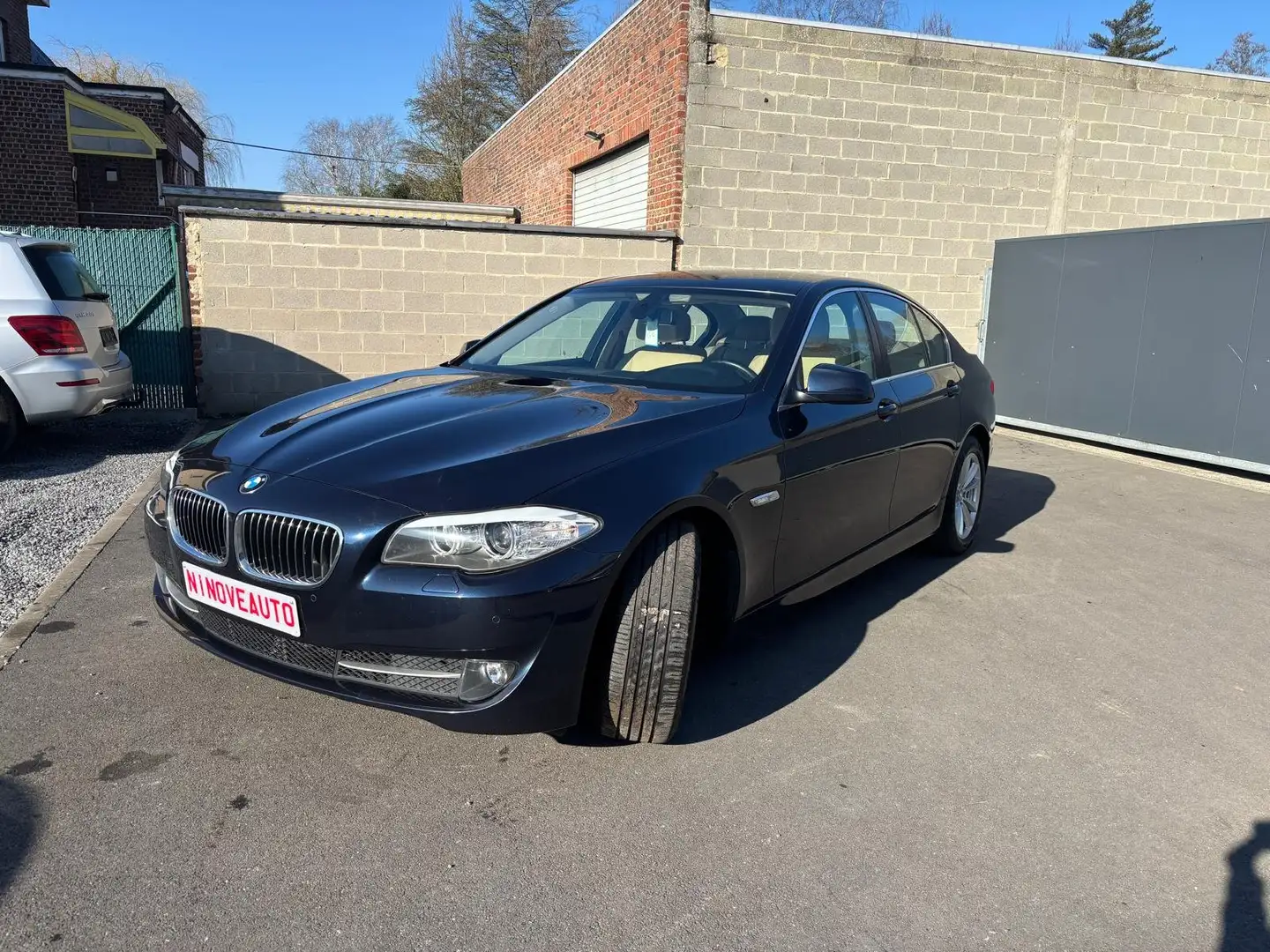 BMW 520 dA*LEDER NAV PARKSENSO ELECTRISCH ZETEL Bleu - 2