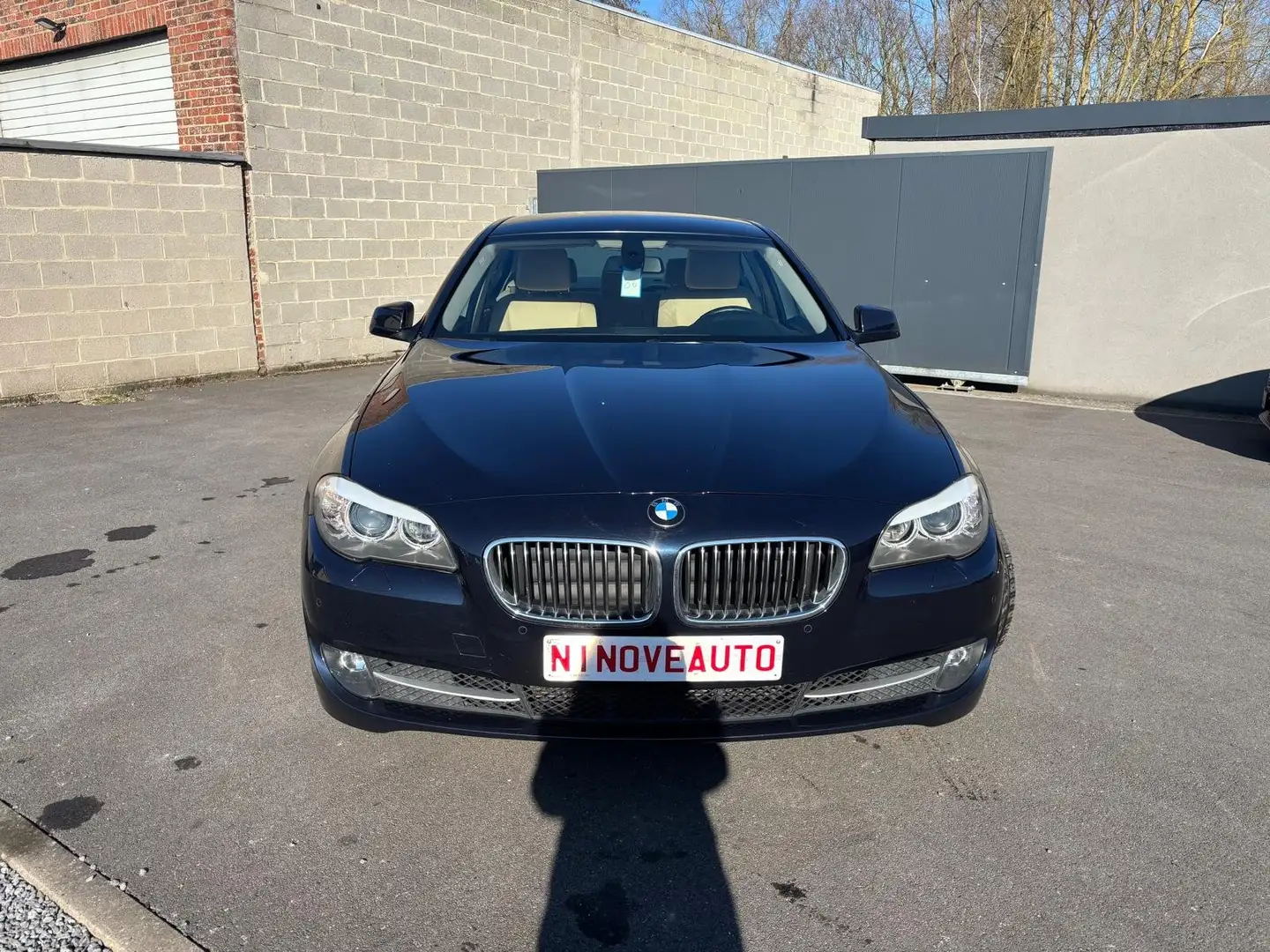 BMW 520 dA*LEDER NAV PARKSENSO ELECTRISCH ZETEL Bleu - 1