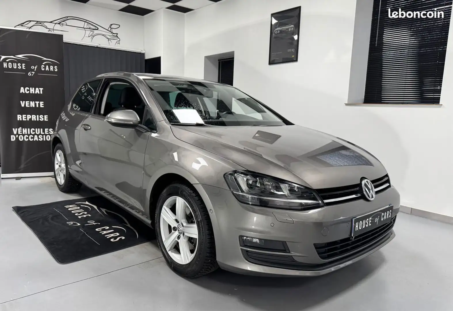 Volkswagen Golf 7 1,6 Tdi Gris - 1