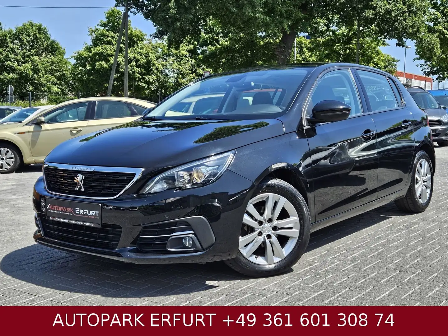 Peugeot 308 Active*Klima*Temp*Navi*StzH*Phone*LED Schwarz - 1