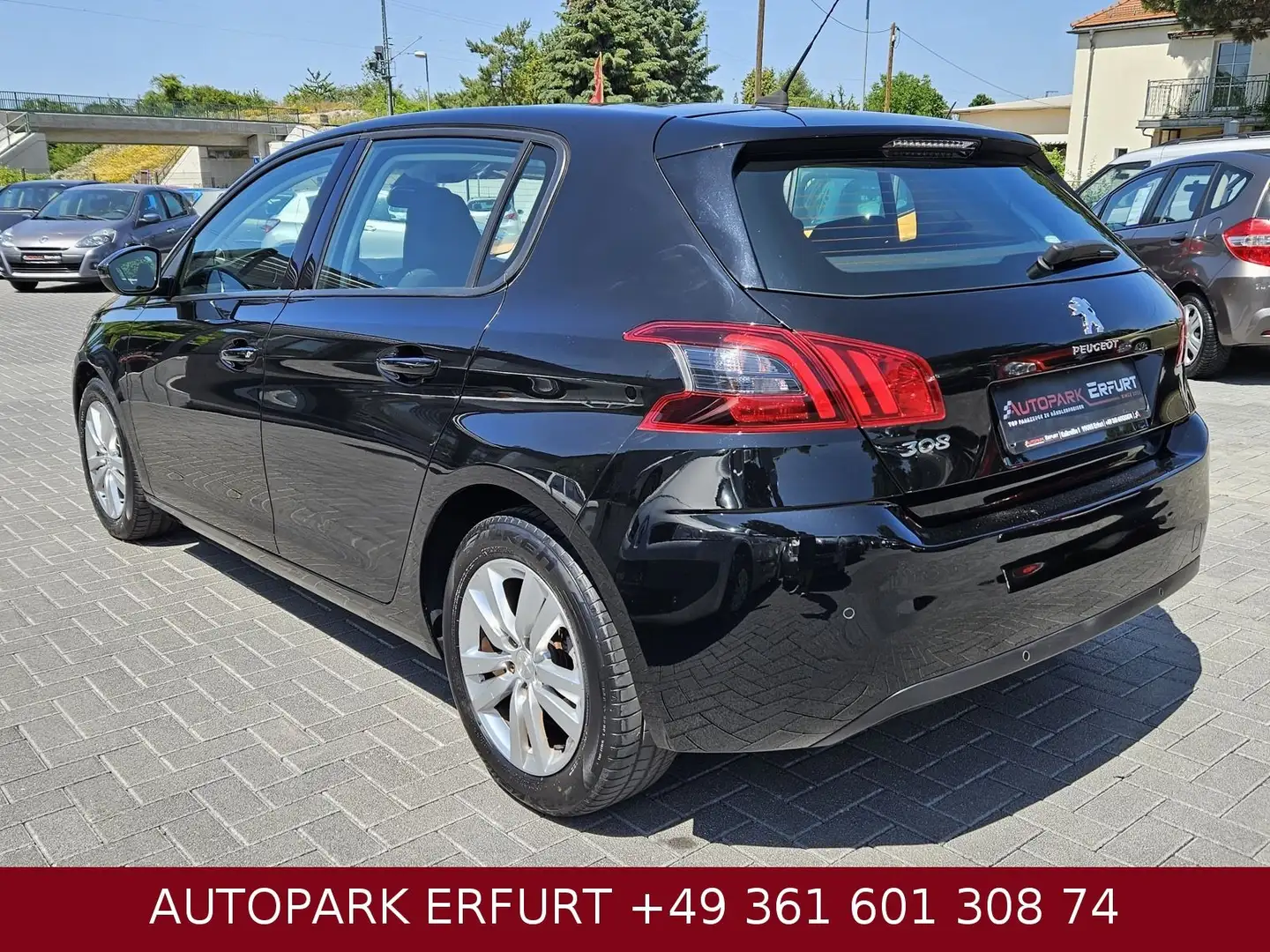 Peugeot 308 Active*Klima*Temp*Navi*StzH*Phone*LED Schwarz - 2