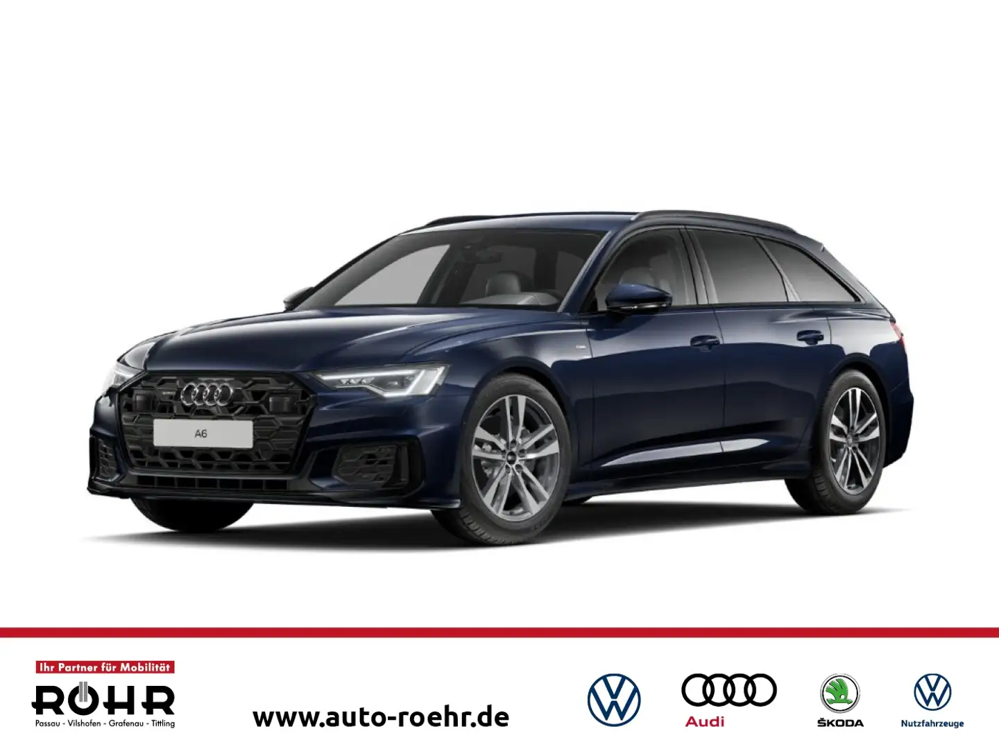 Audi A6 Avant S line 50 TDI quattro tiptronic (Garantie 03 Blau - 1