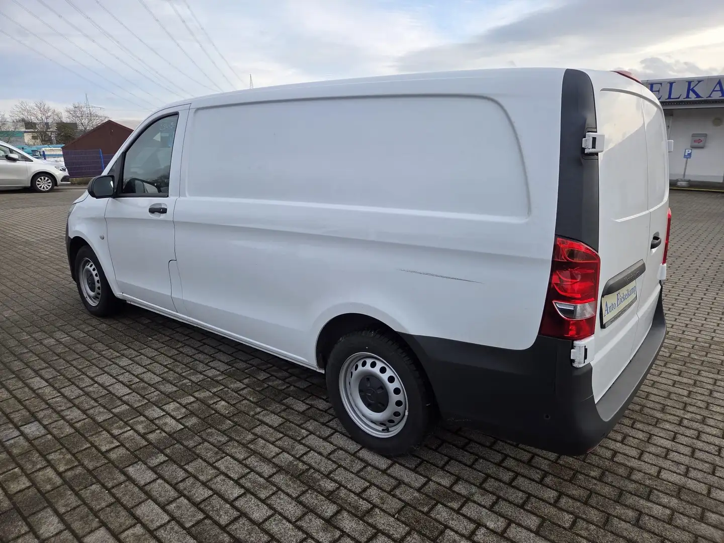 Mercedes-Benz Vito 114 BT Kasten lang SORTIMO KLIMA akt.PTS 3-SITZER Blanc - 2