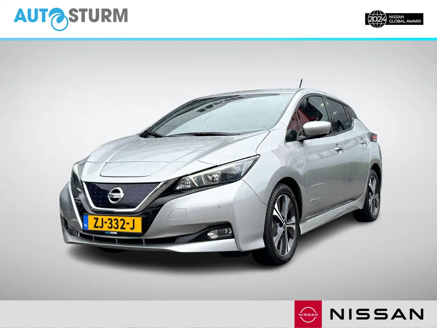 Nissan Leaf N-Connecta 40 kWh SoH 89% | Navigatie | 360° Camer Argent - 1
