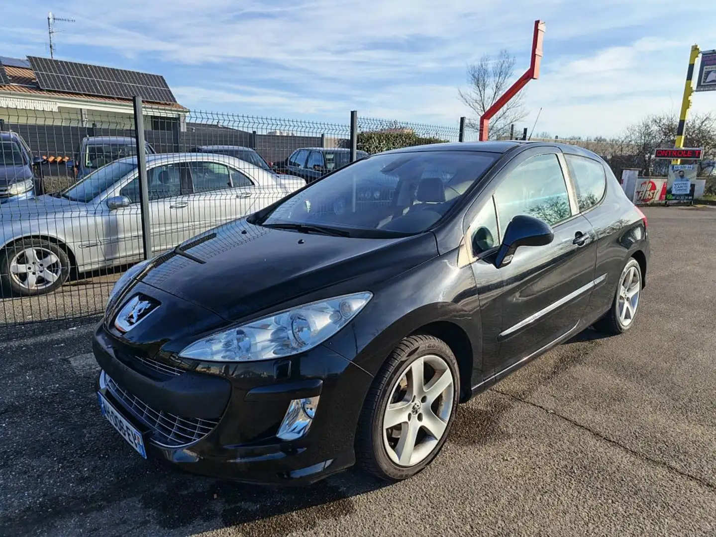 Peugeot 308 1.6 THP 16v 175ch Feline 3p Noir - 1