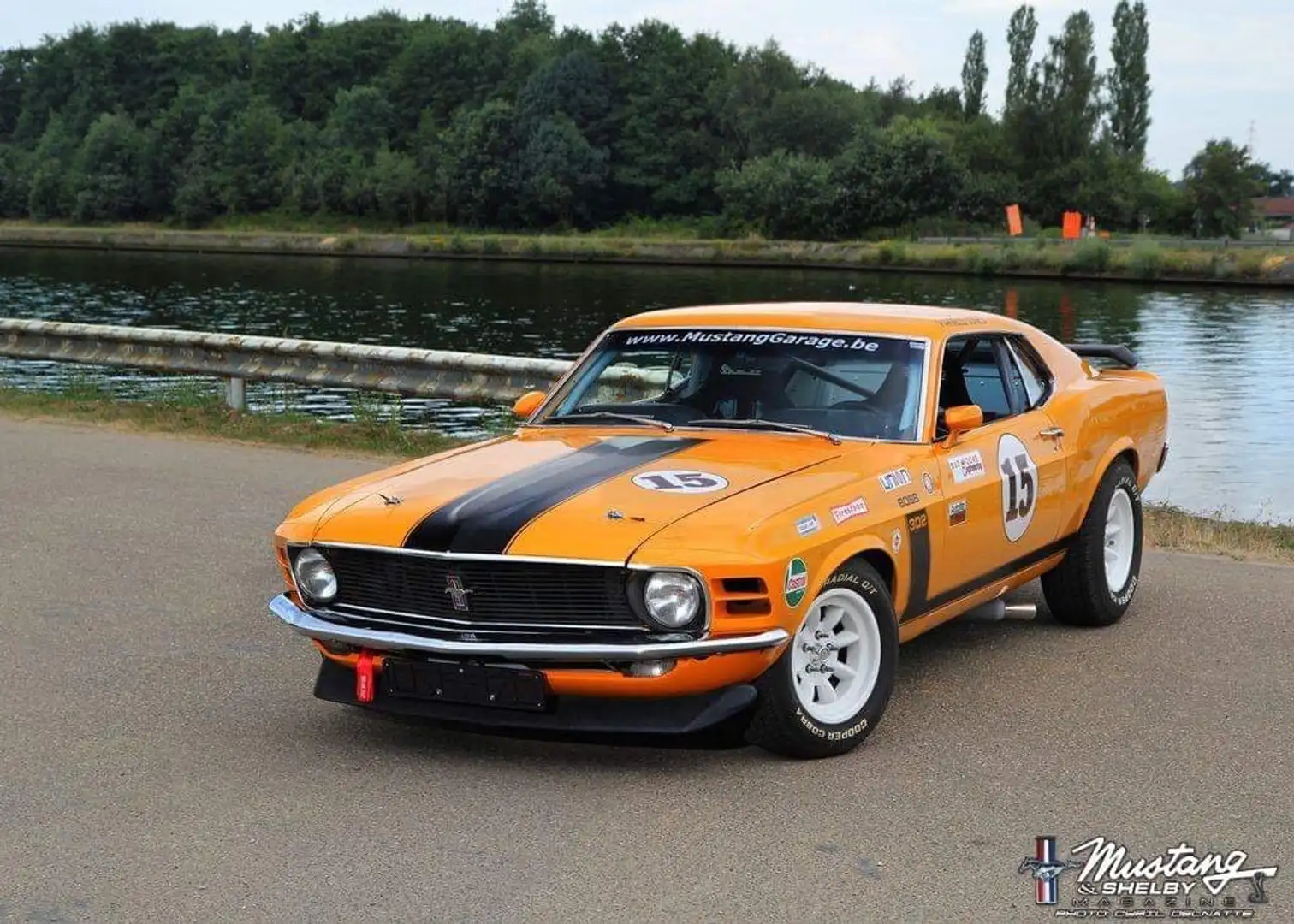 Ford Mustang fastback trans am Orange - 1