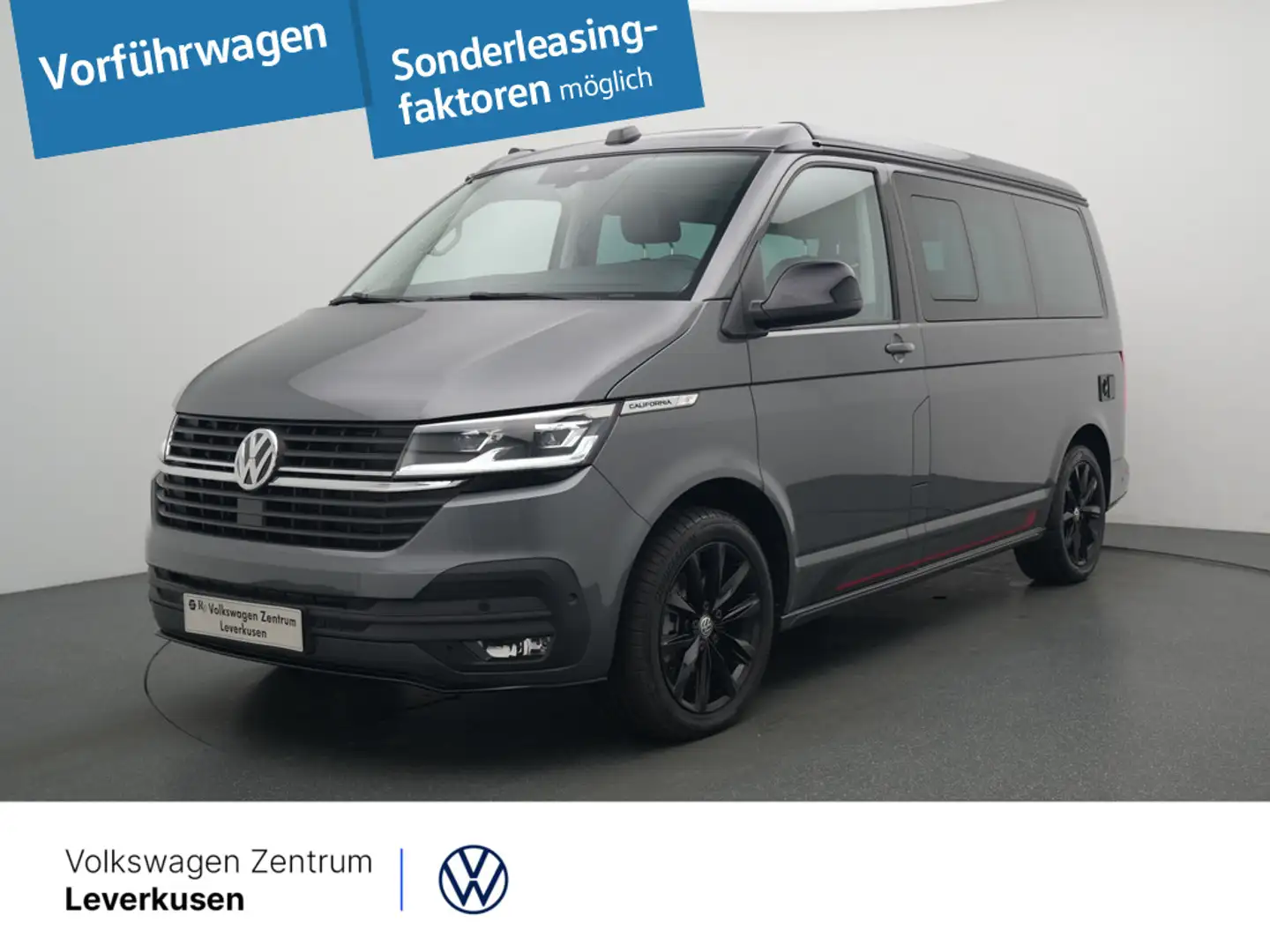Volkswagen T6.1 California TDI Ocean Edition ACC AHK KAM Grau - 1
