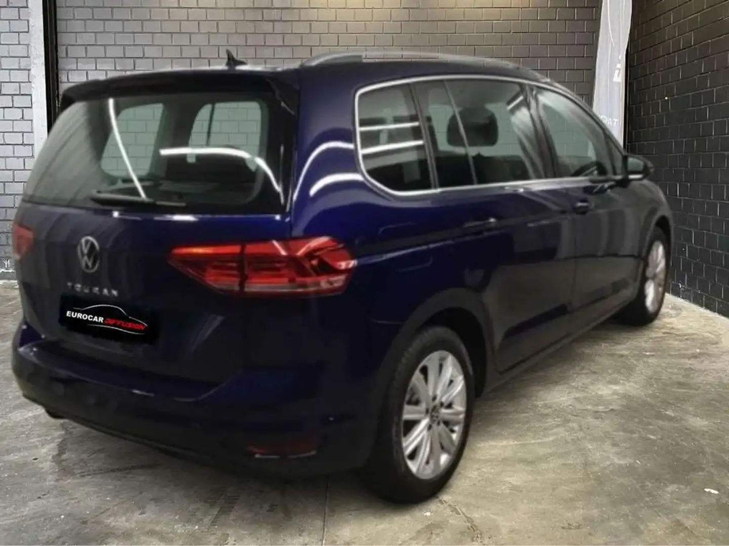 Volkswagen Touran 1.5 TSI 7DSG Highline 7 places Bleu - 2