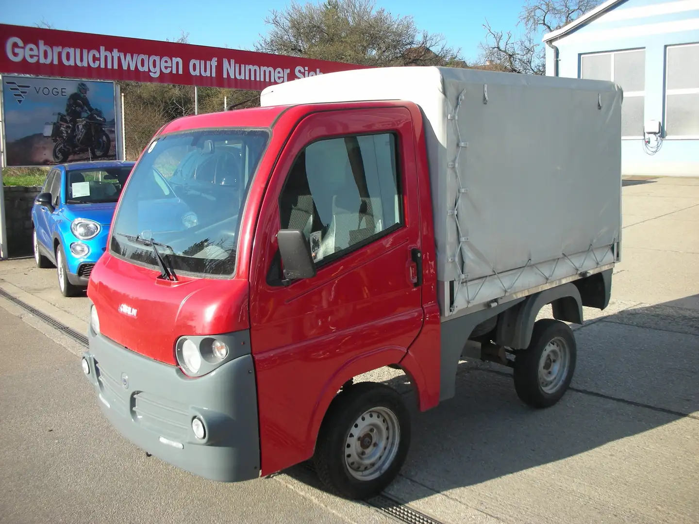 Casalini Sulkycar Pritsche+Plane Rot - 2