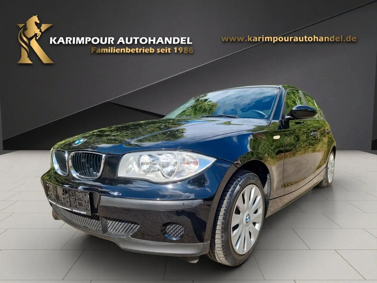 BMW 116 iLim. *Pano*116TKM*TÜVNEU* Noir - 1