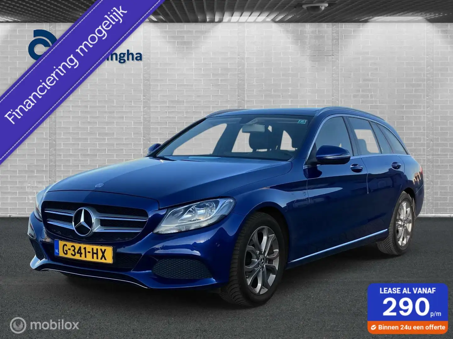 Mercedes-Benz C 200 Estate CDI Premium Plus Blauw - 1