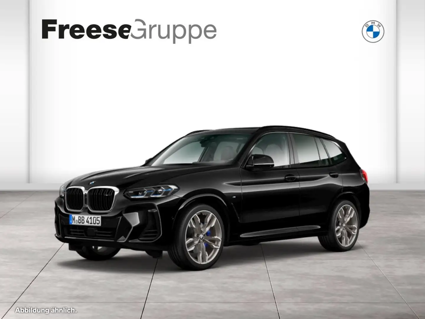 BMW X3 M 40d Head-Up HK HiFi DAB LED WLAN Standhzg. Zwart - 1