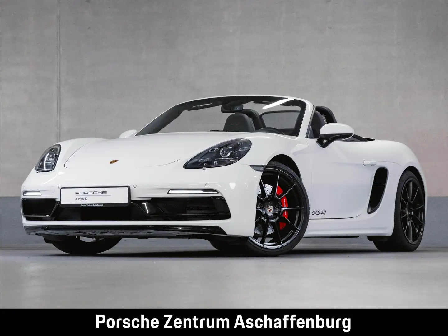 Porsche Boxster 718 Boxster GTS 4.0 Sport Design Paket Burmester Blanc - 1