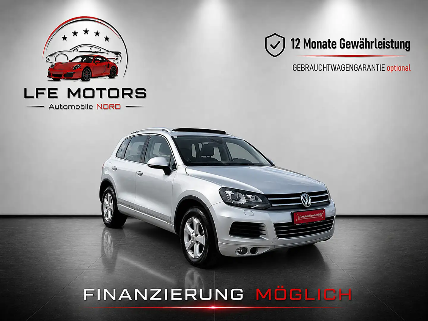 Volkswagen Touareg Sky 3.0 TDI - DR. VORBESITZ - MEGA AUSSTATTUNG - Silber - 1