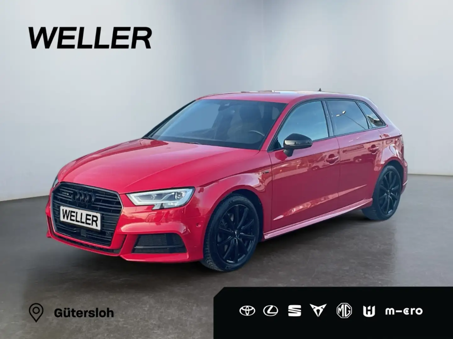 Audi A3 40 TDI Sportback quattro Sport S-Line *Kamera* Rosso - 1