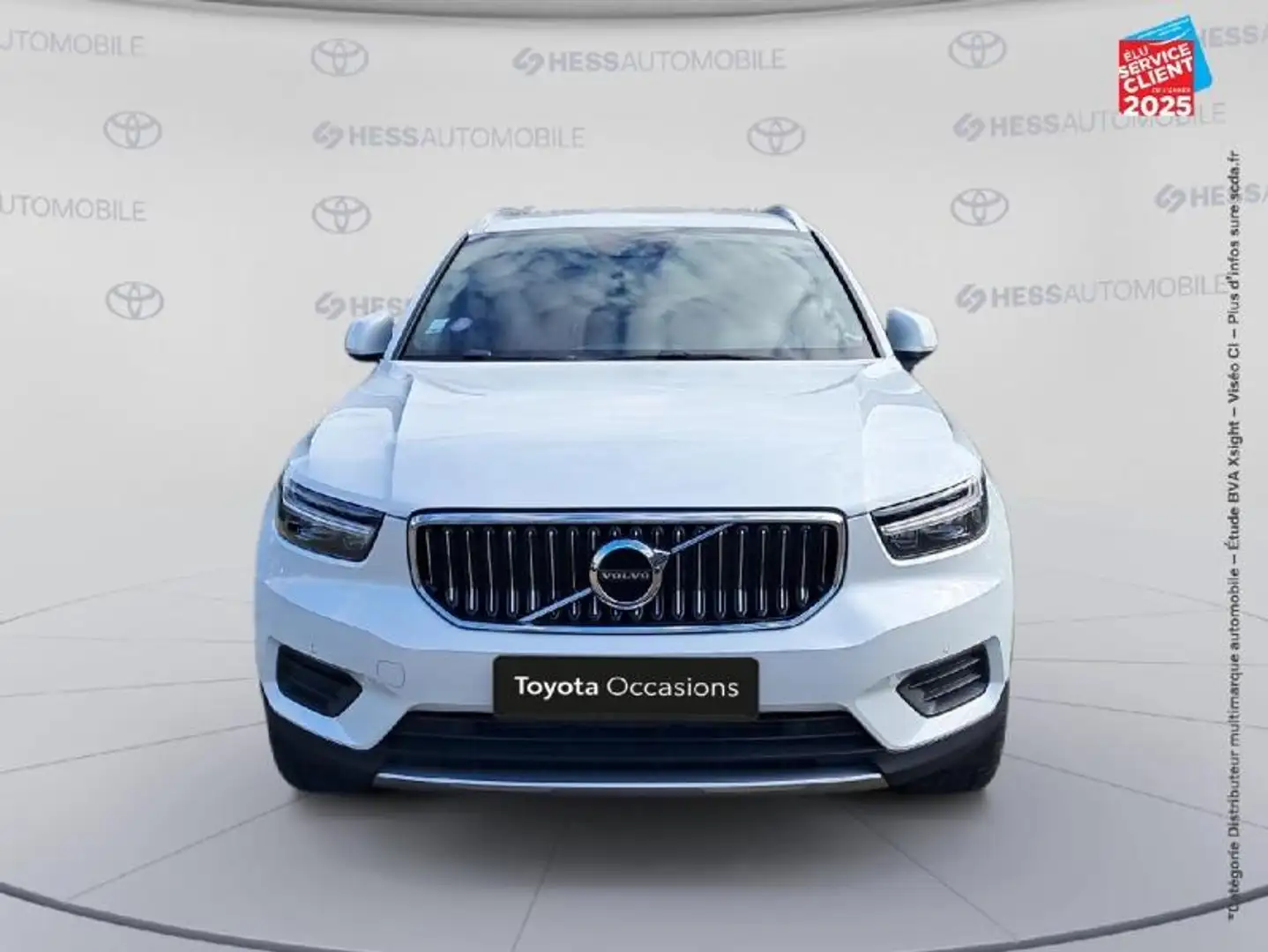 Volvo XC40 T3 163ch Inscription Geartronic 8 Sieges cuir GPS Camera H/Kardon Blanco - 2