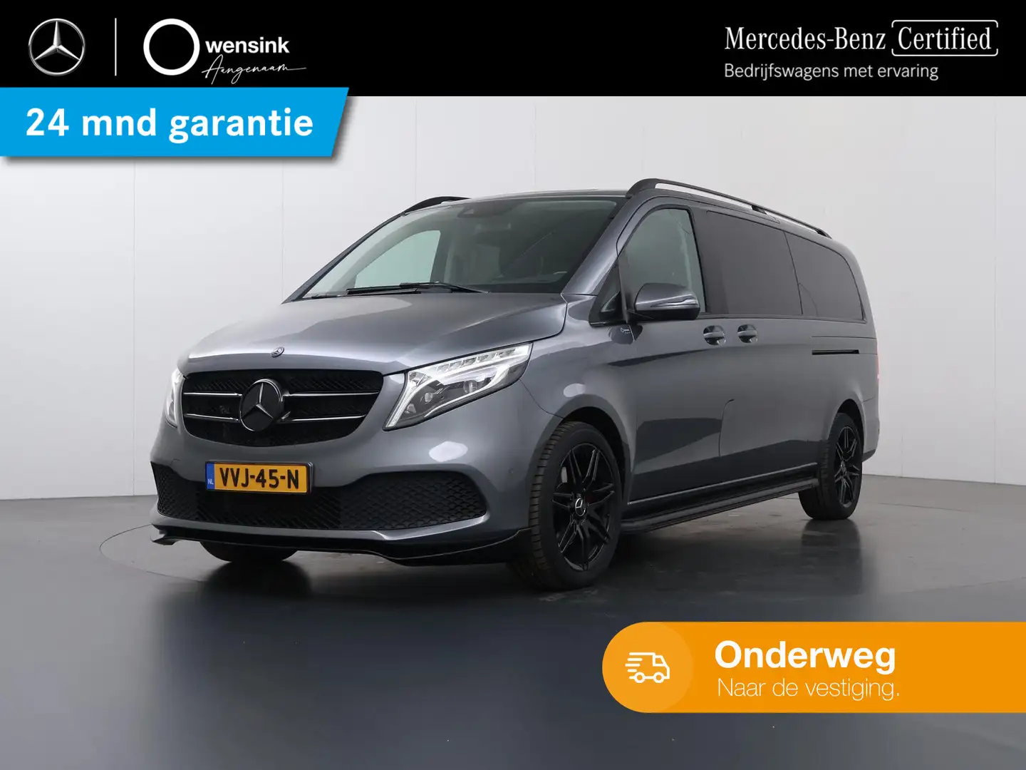 Mercedes-Benz V 250 250d | L3 XL | DUBBEL CABINE | MBUX NAVIGATIE | RI Grijs - 1