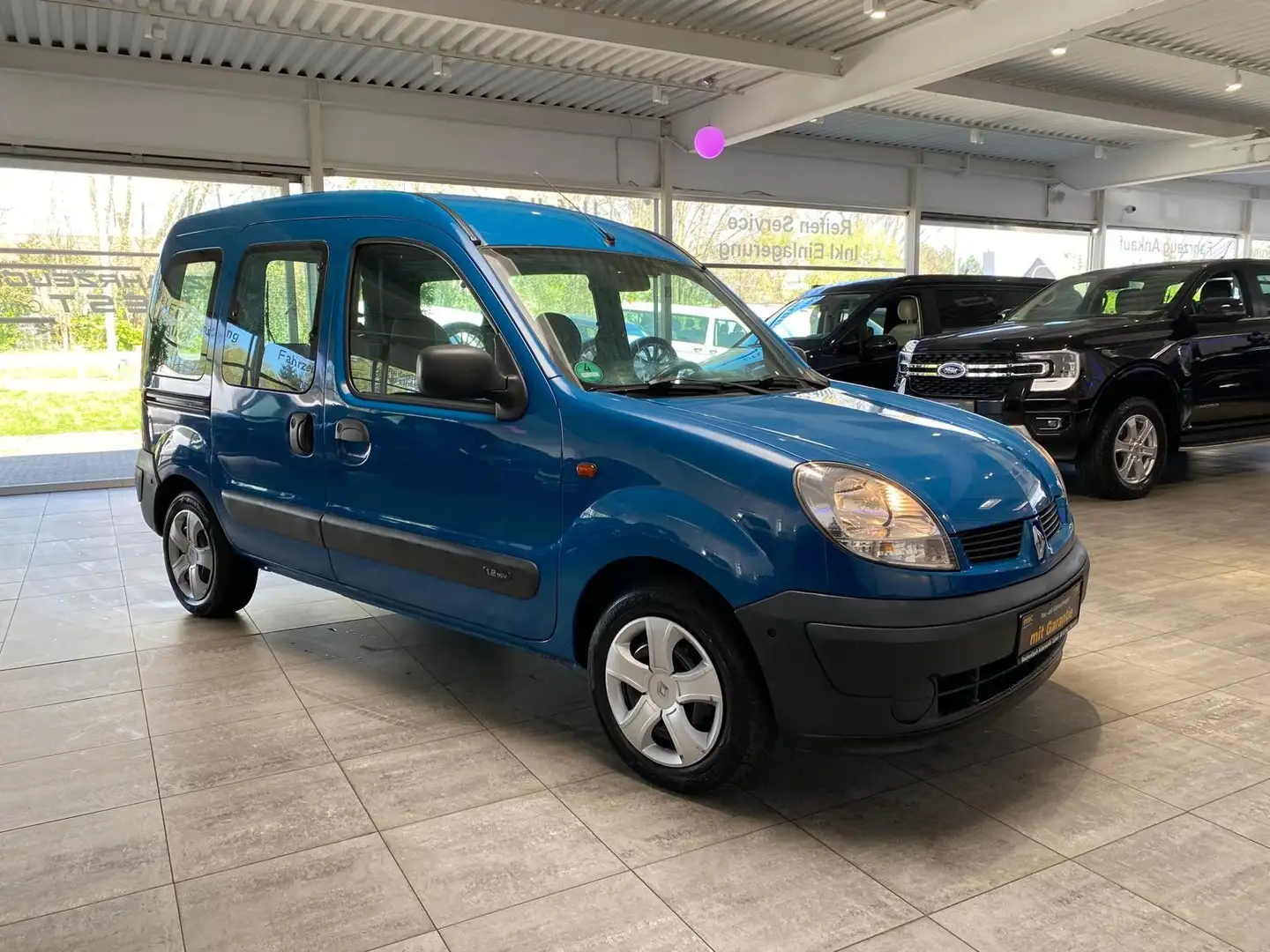 Renault Kangoo Edition 1.2 16V *5-Sitzer*Klima*TÜV NEU Blau - 1
