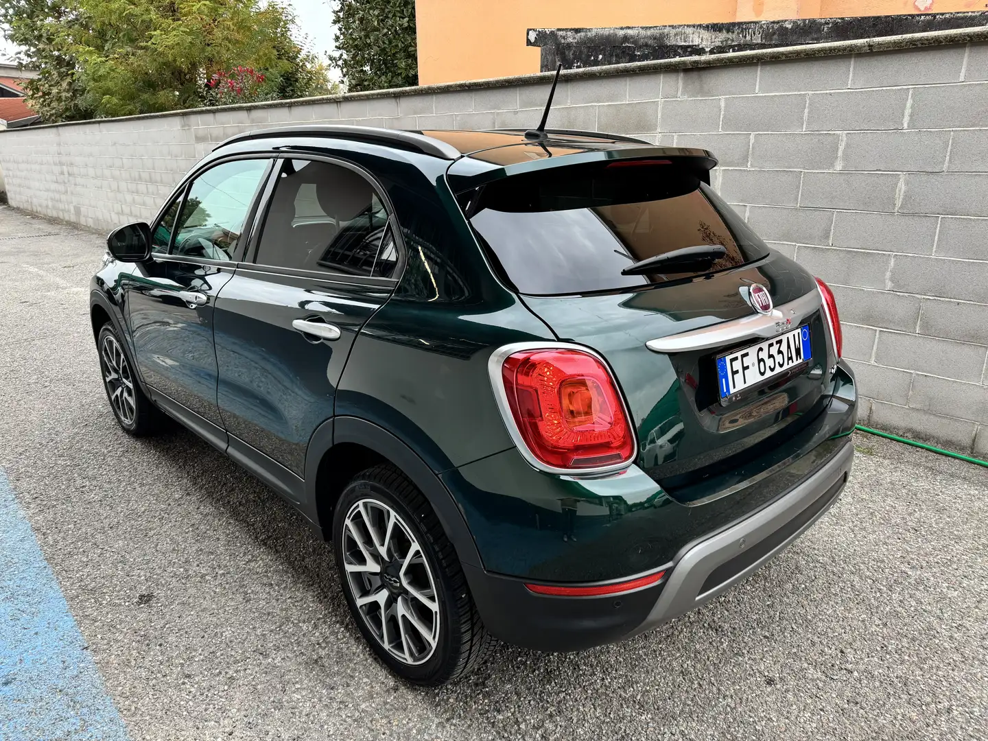 Fiat 500X 500 X 2015 1.4 m-air Cross Plus 4x4 170cv auto Verde - 2