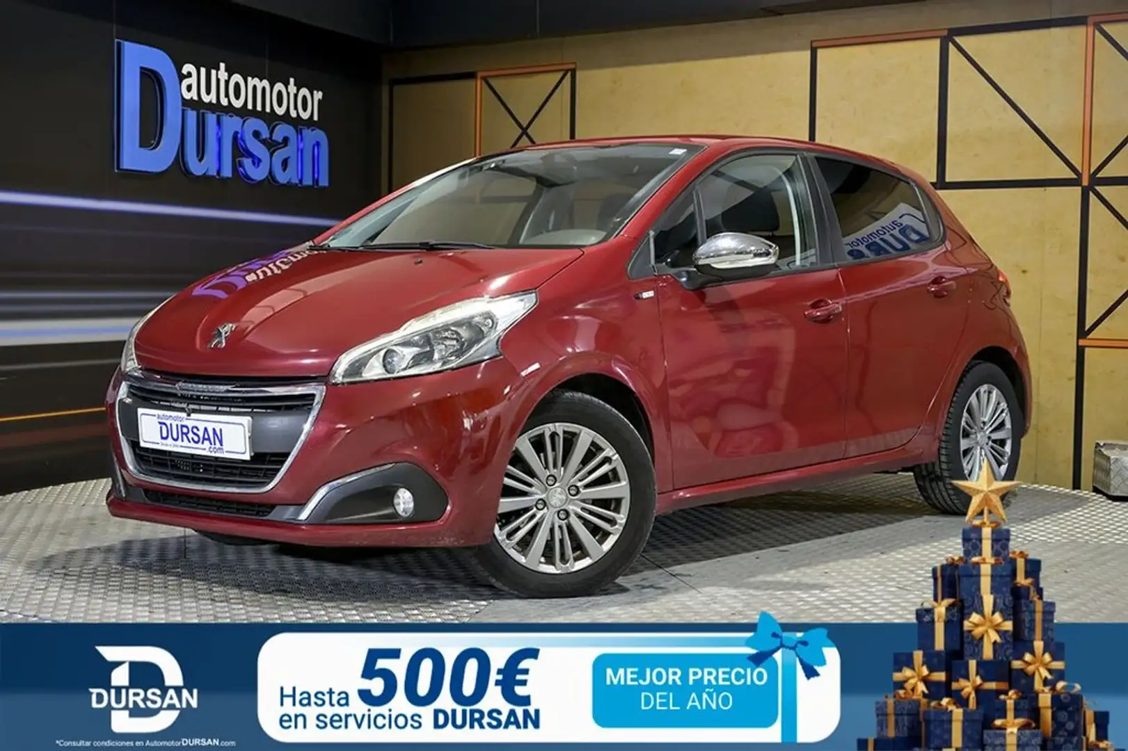 Peugeot 208 1.6BlueHDi Style 100 Rot - 1