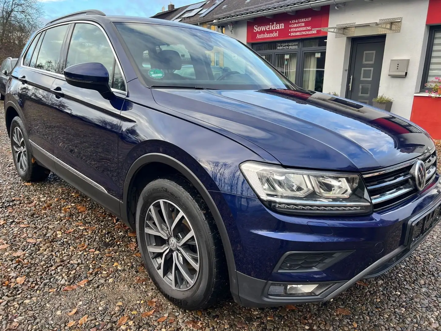 Volkswagen Tiguan Comfortline 4Motion Navi Led ACC Bleu - 2