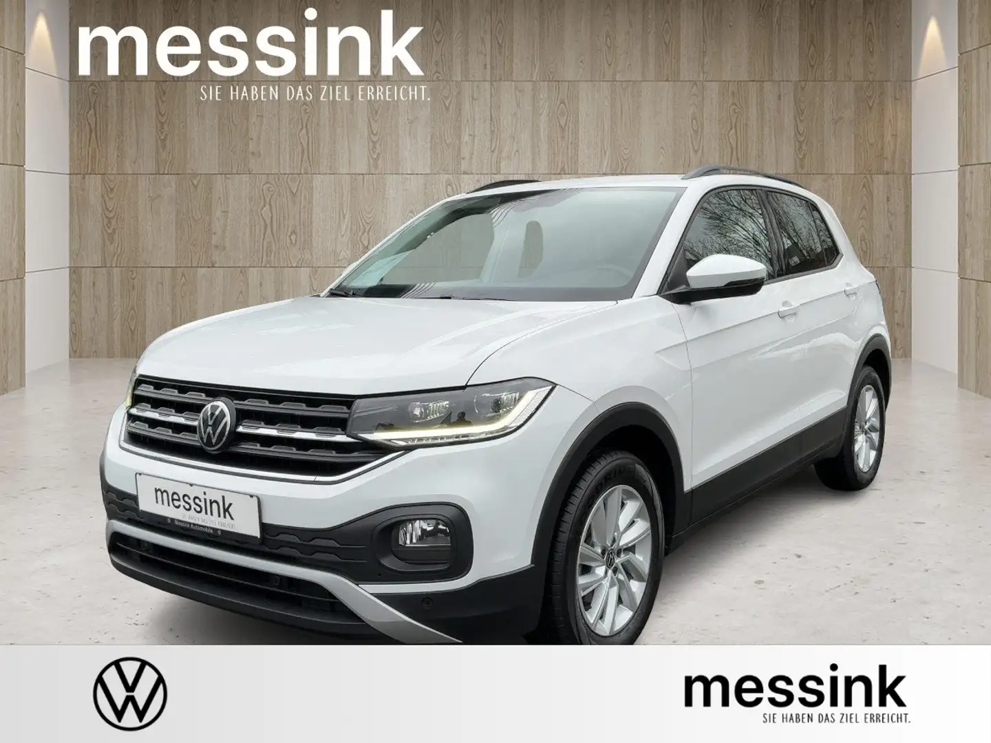 Volkswagen T-Cross Life 1.0 TSI 5G Navi*LED*APP.Con.*Clima* Weiß - 1