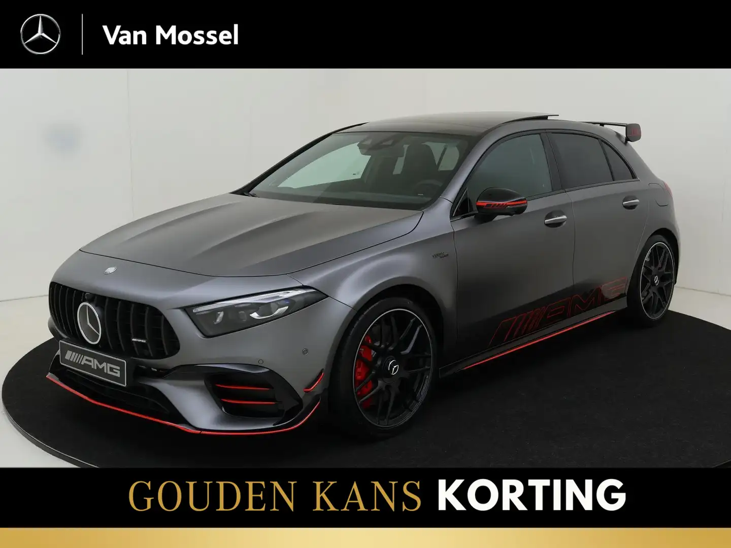 Mercedes-Benz A 45 AMG S 4MATIC+ Unieke Street Style Edition/ Premium Plu Grijs - 1