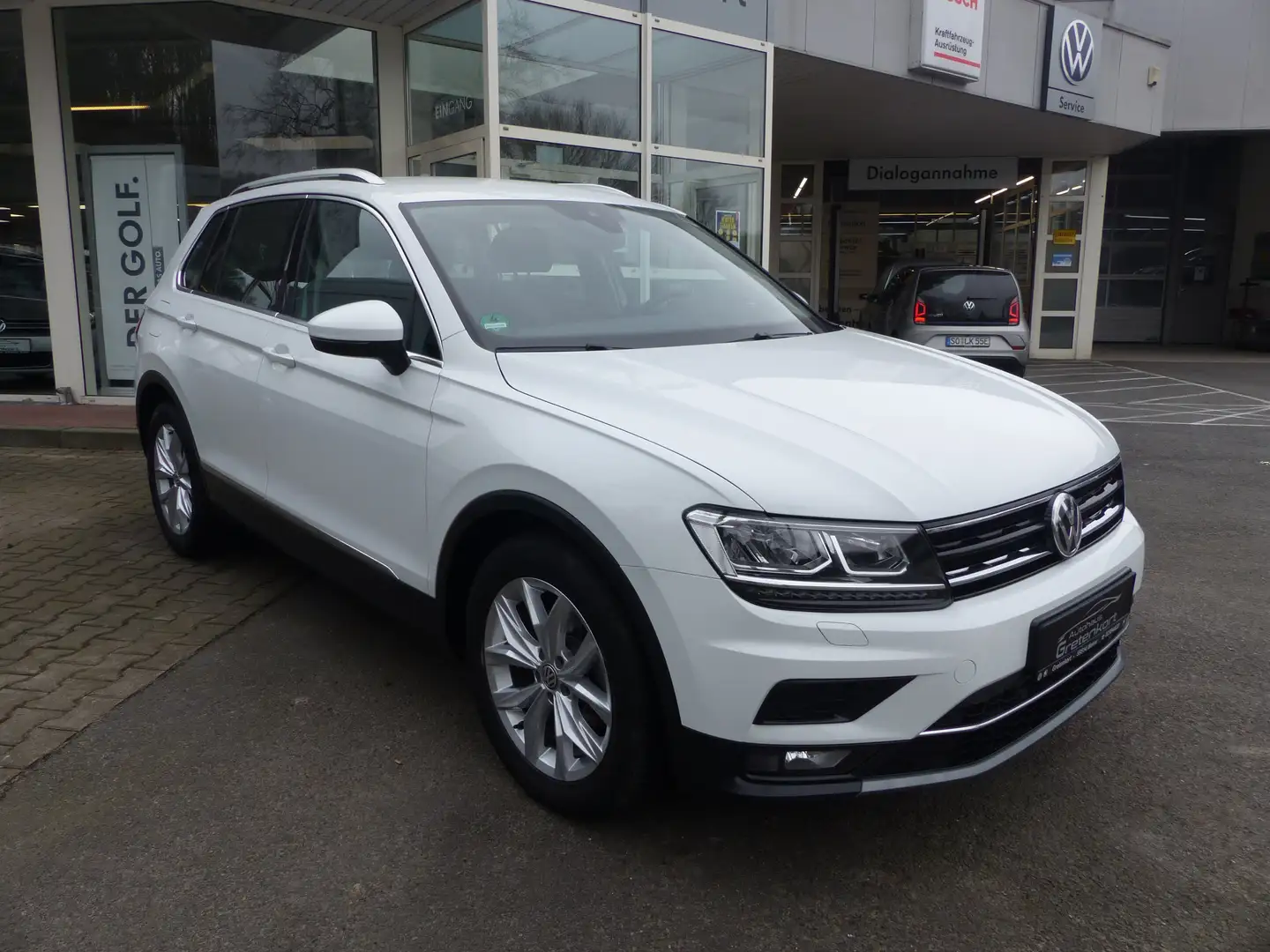 Volkswagen Tiguan Highline Weiß - 2