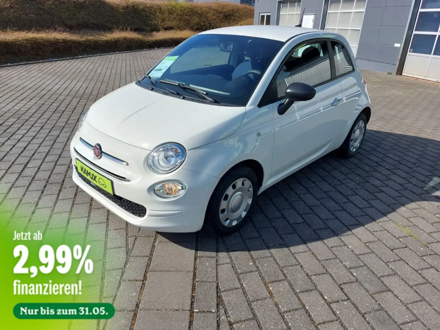Fiat 500 1.0Mild-Hybrid Cult+TEMPO+DAB+KLIMA Weiß - 1