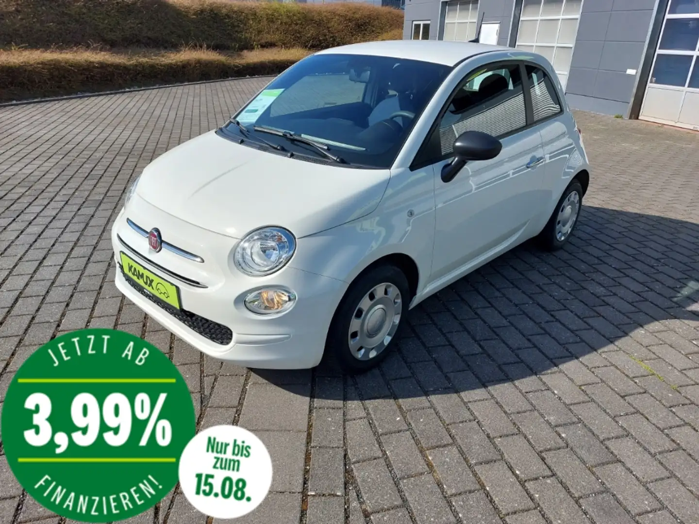Fiat 500 1.0Mild-Hybrid Cult+TEMPO+DAB+KLIMA Bianco - 1