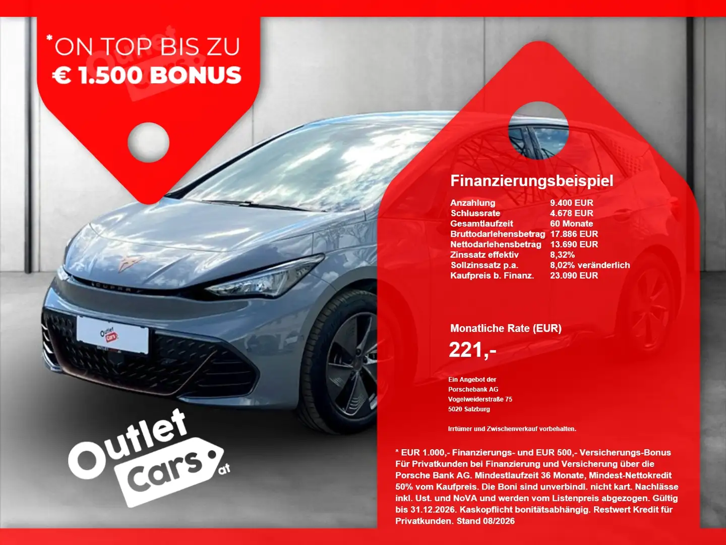 CUPRA Born 150 W Grau - 1