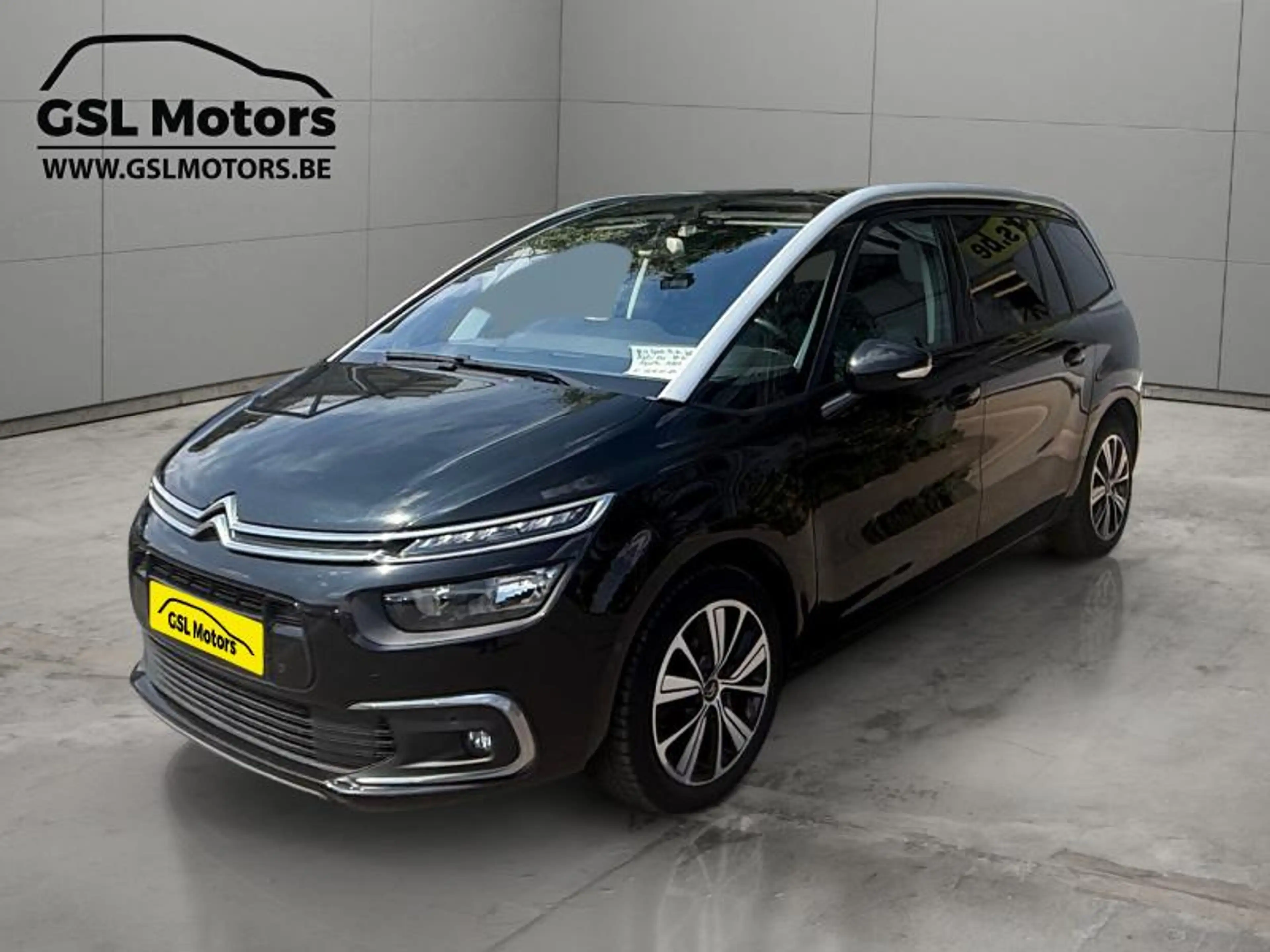 Citroen Grand C4 SpaceTourer 1.5 HDi 131cv 7pl noir 11/18 Airco GPS Camera