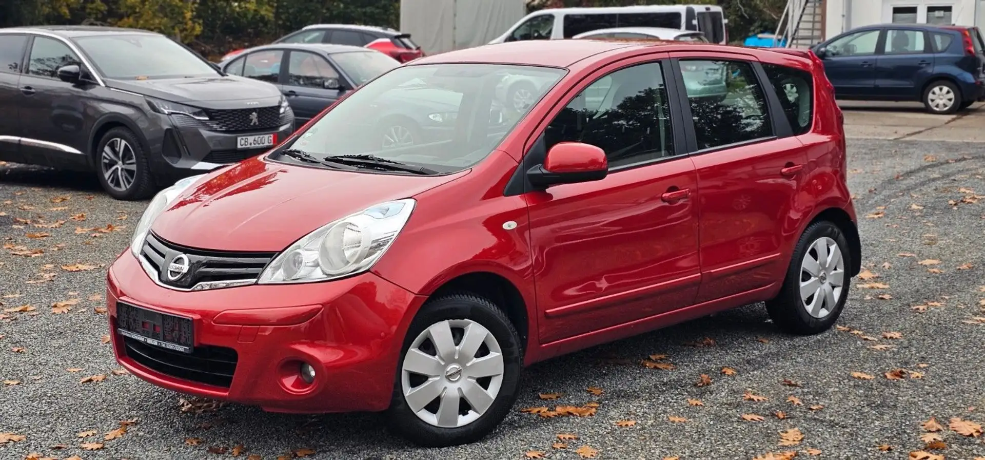 Nissan Note Acenta 1.6 / 8 FACHBEREIFT / TÜV 04.27 Rot - 1