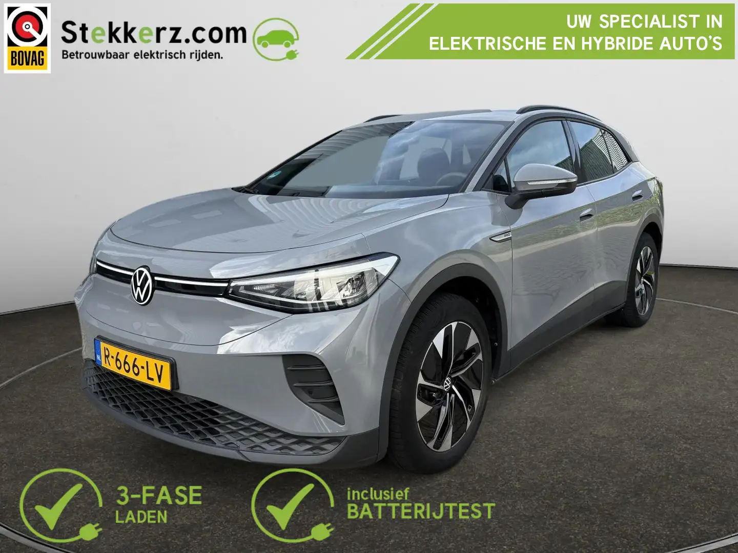 Volkswagen ID.4 Pro 77 kWh AVILOO Accutest, SOH 96% Grijs - 1