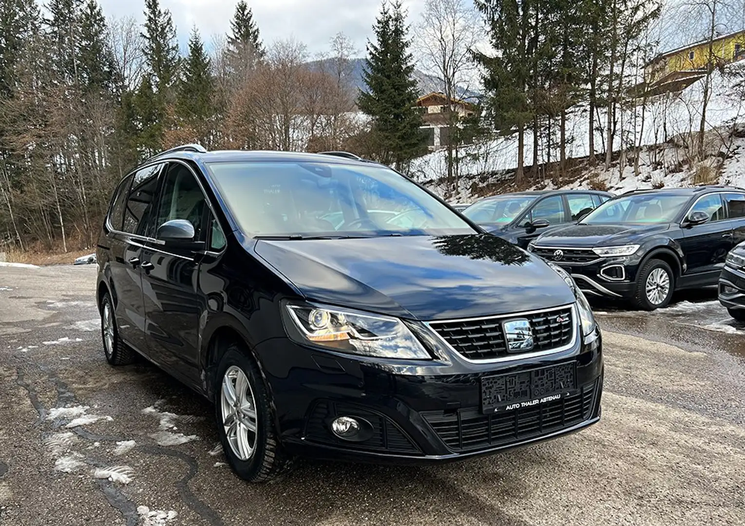 SEAT Alhambra FR 2,0 TDI DSG 4WD 7 SITZE*AHK*BI-XENON*STANDHEIZ. Schwarz - 2