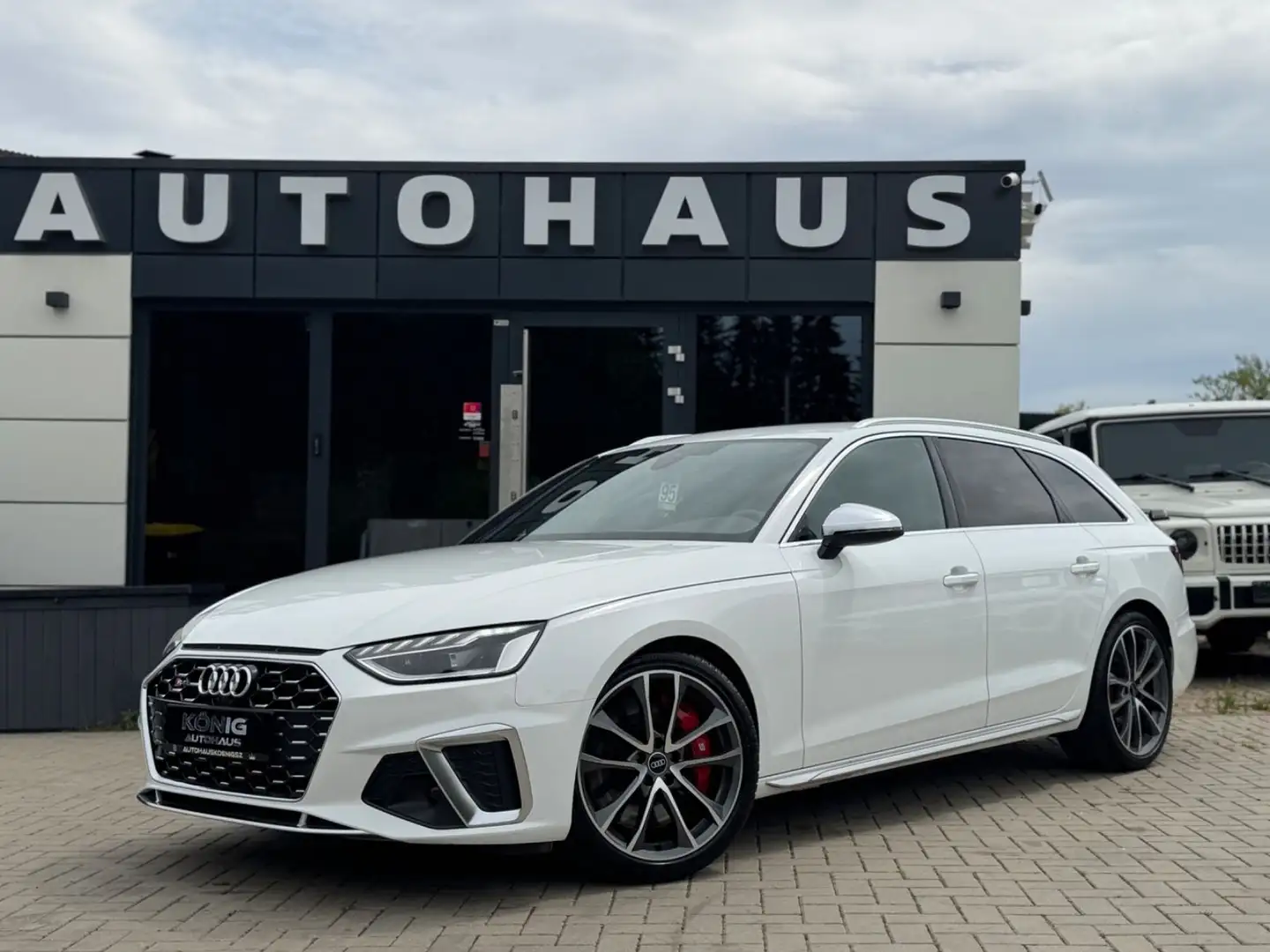 Audi S4 Avant 3.0 TDI*QUATTRO*SPORTSITZE*1HAND* Weiß - 1