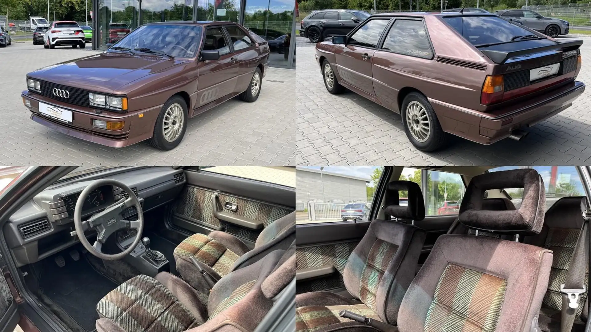 Audi QUATTRO Urquattro signed by Walter Röhrl - 2