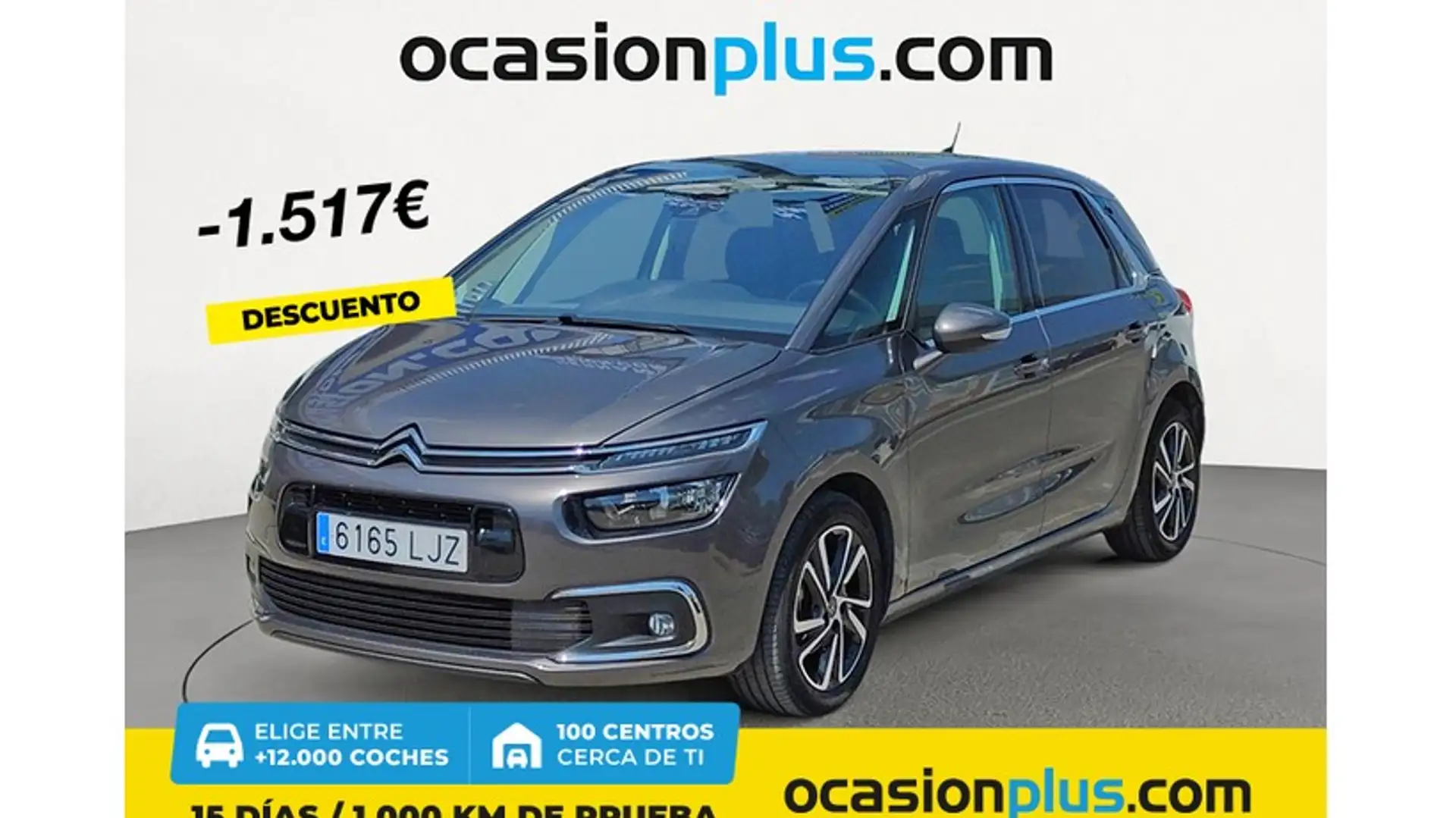 Citroen C4 Spacetourer 1.5BlueHDI S&S Feel 130 Gris - 1